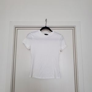 EUC theory white tee, size small